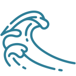 Autism Swim - waves icon